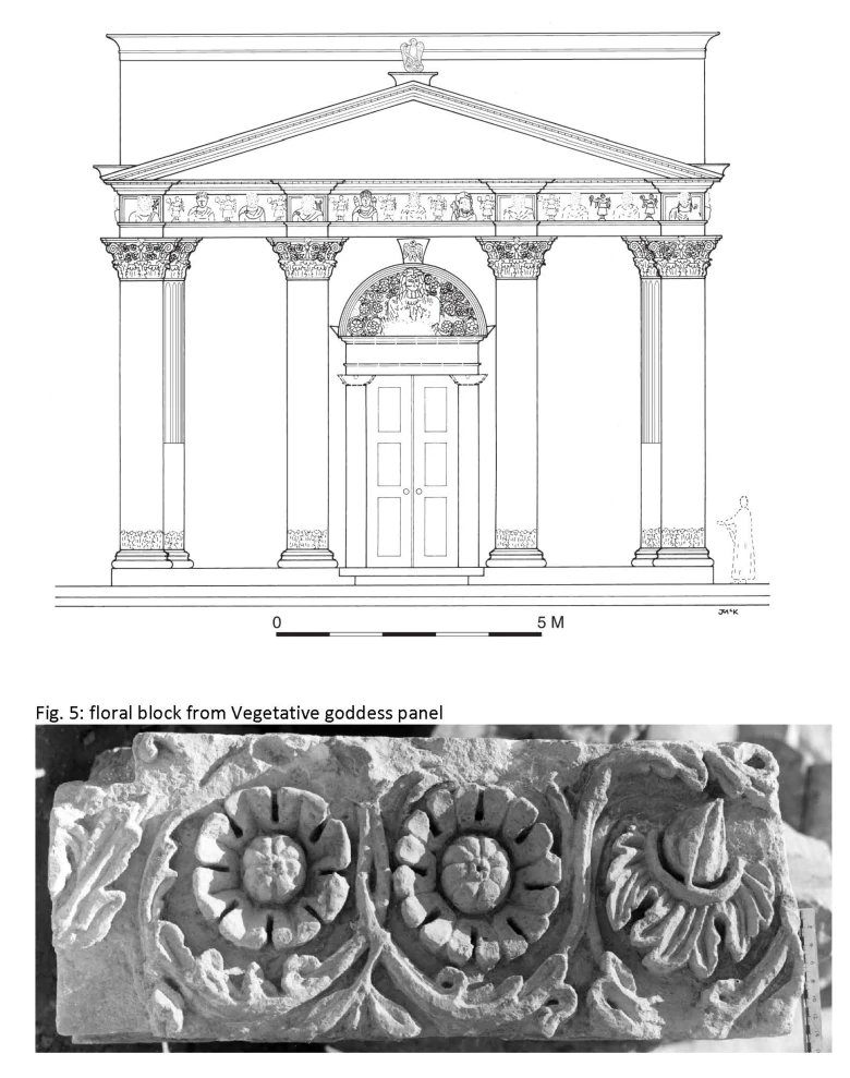 Doorway and carving reference drawings