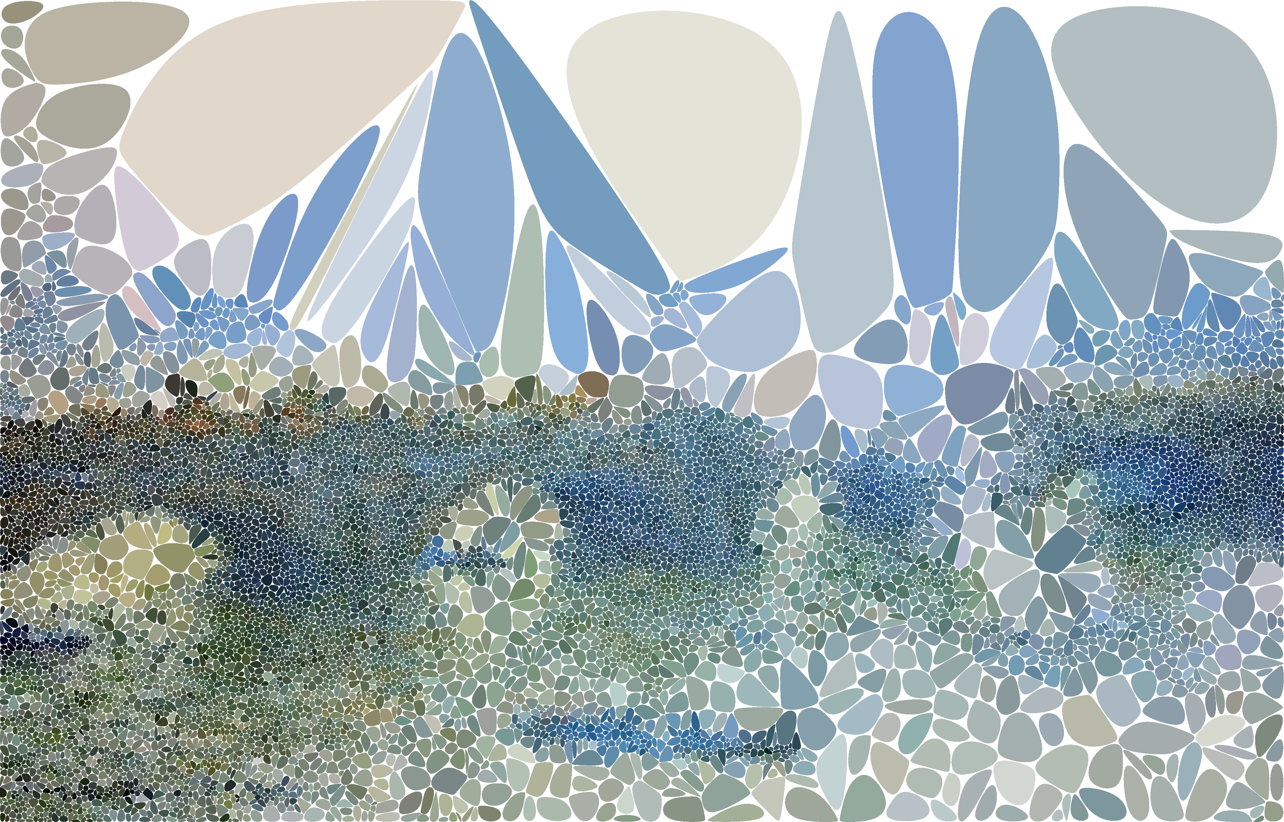 Procedural image reconstruction, composition 6