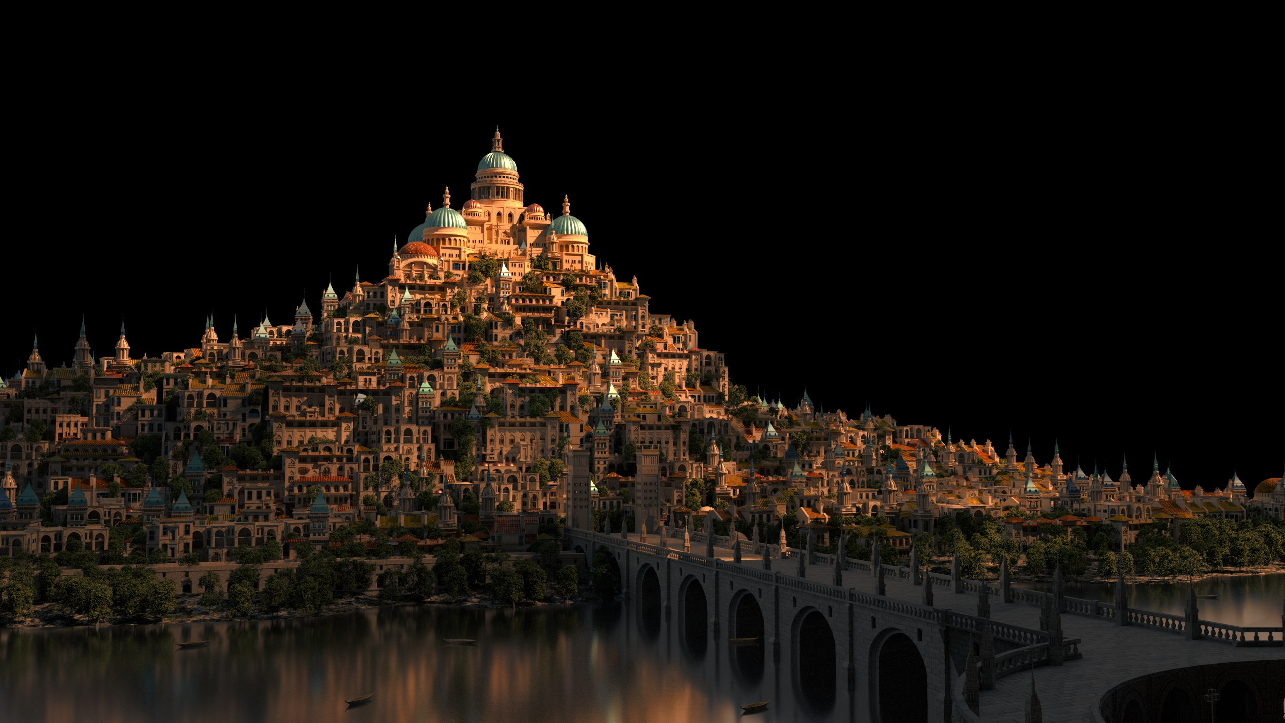 Harbor city rendering breakdown, cc