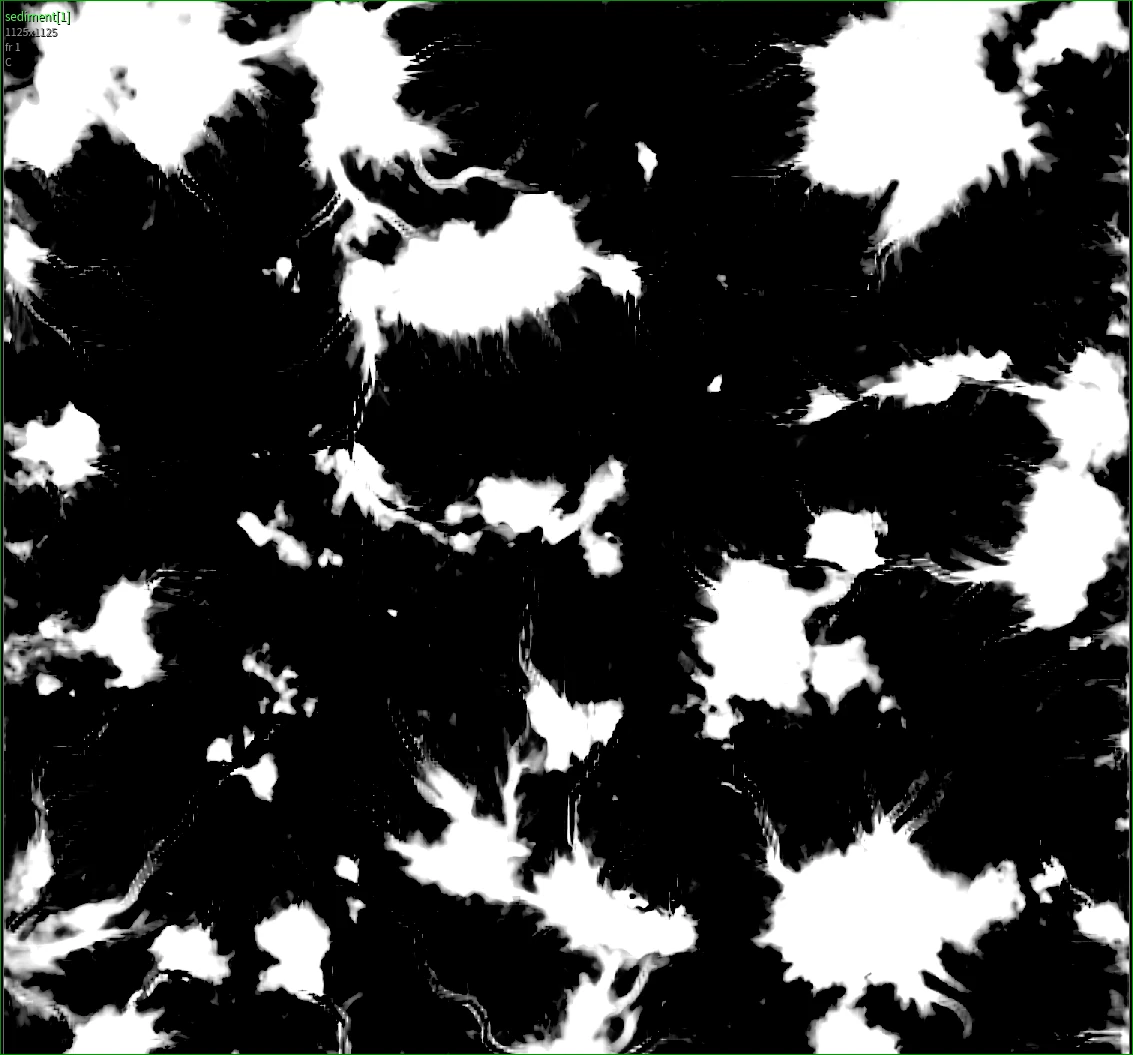 Terrain material blending mask 3
