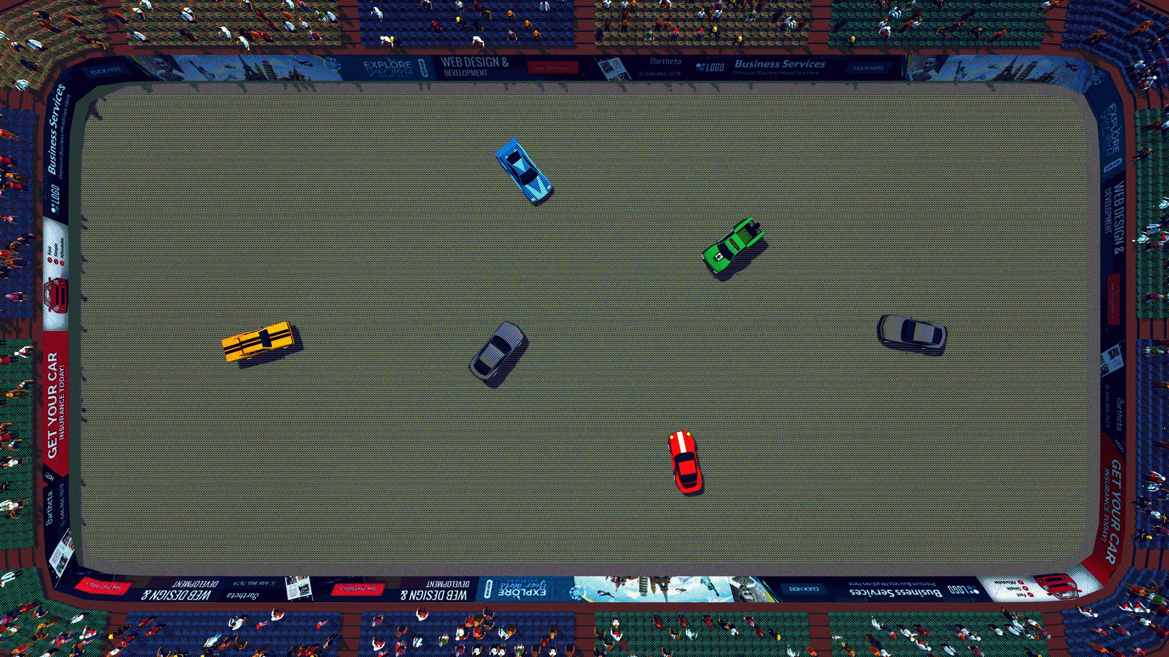 Arena and vehicle look development