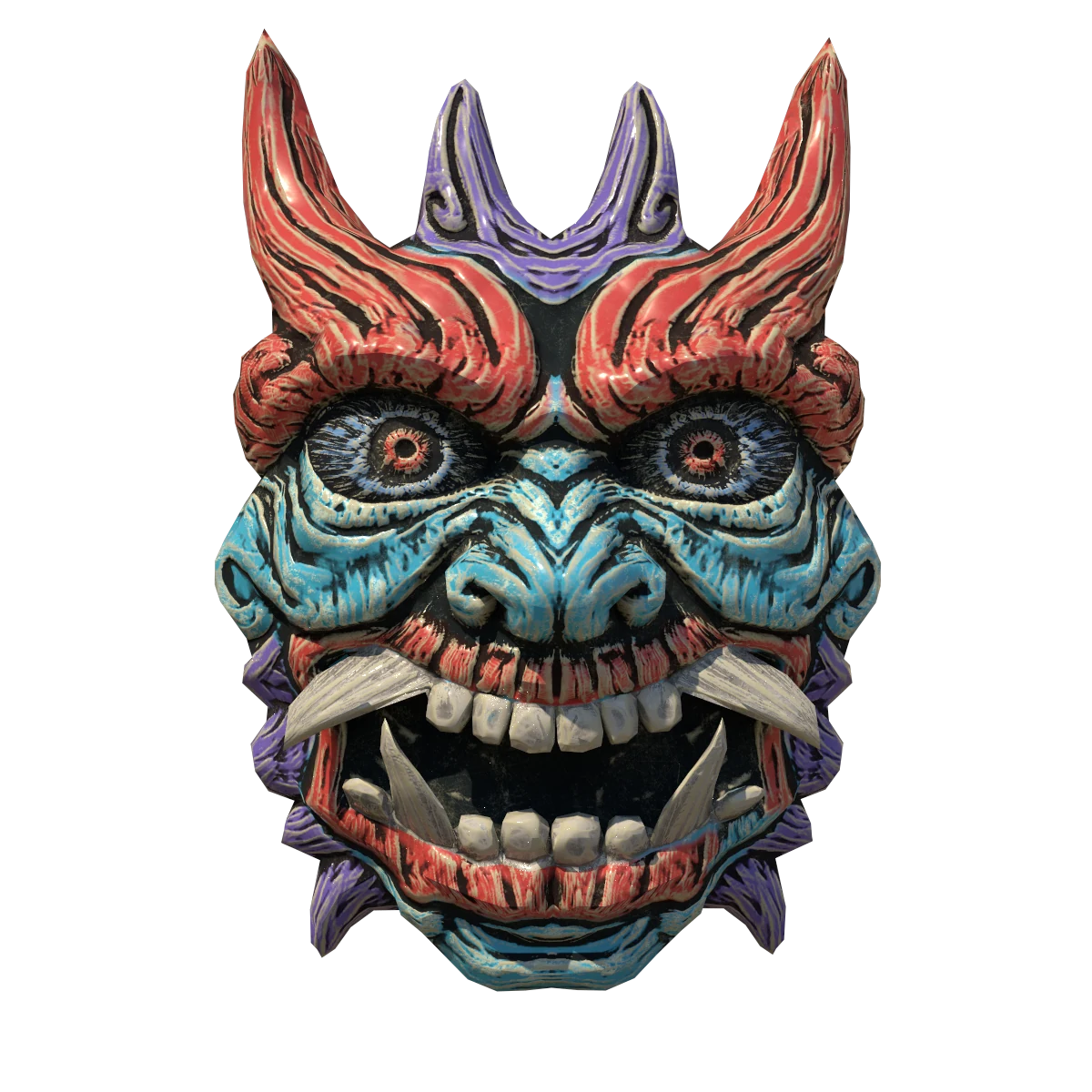 Painted Nuo Mask