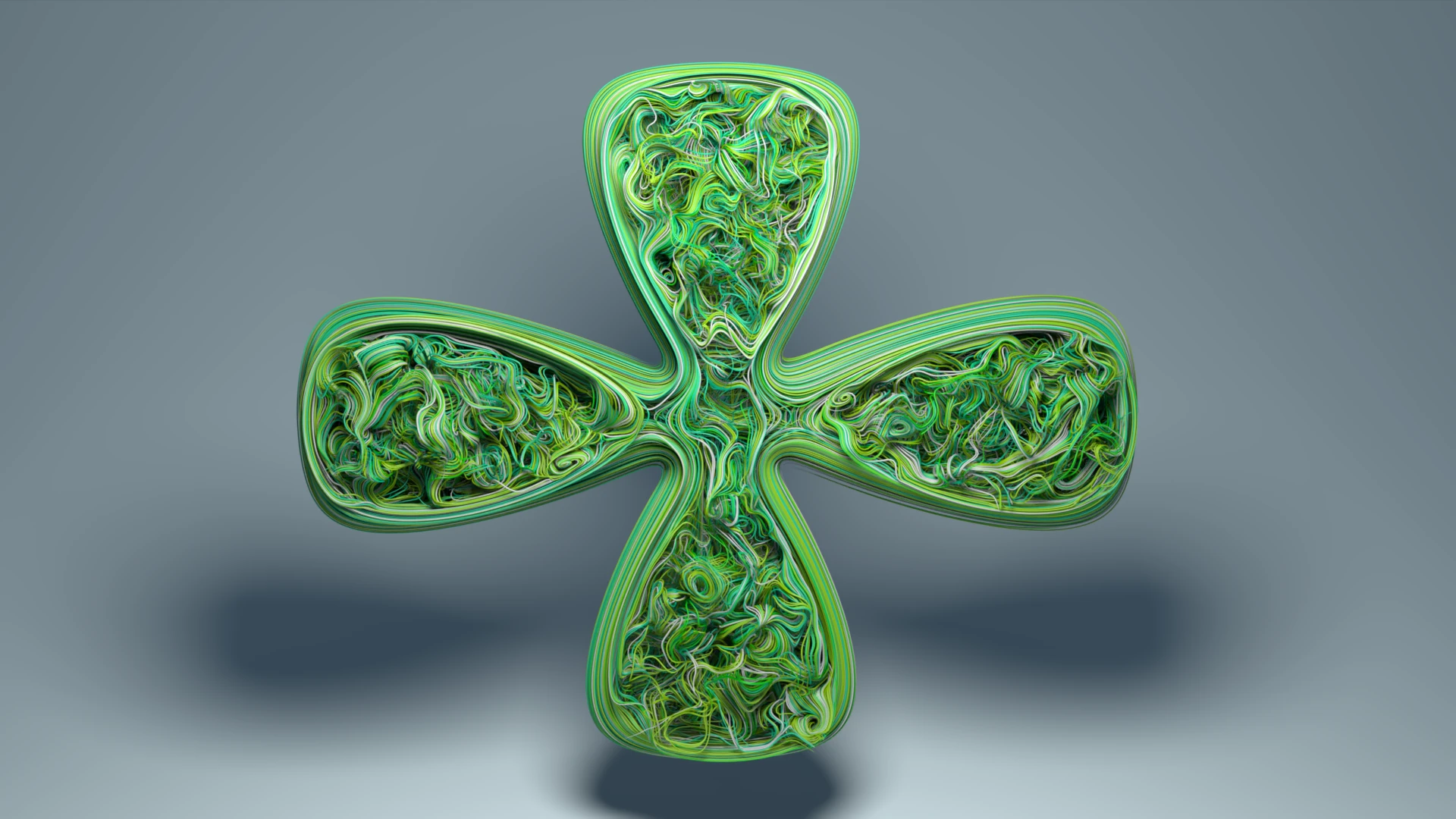 Green four-lobed procedural study