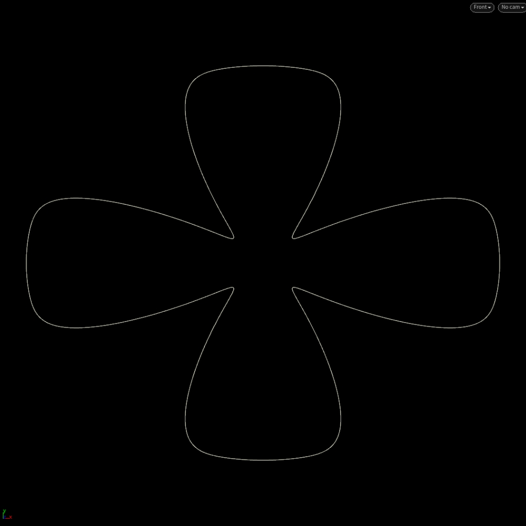Silhouette outline